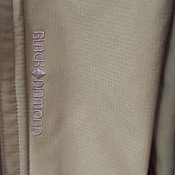 Black Diamond Large (L) Two Toned Olive Green Jacket - Picture 6 of 6